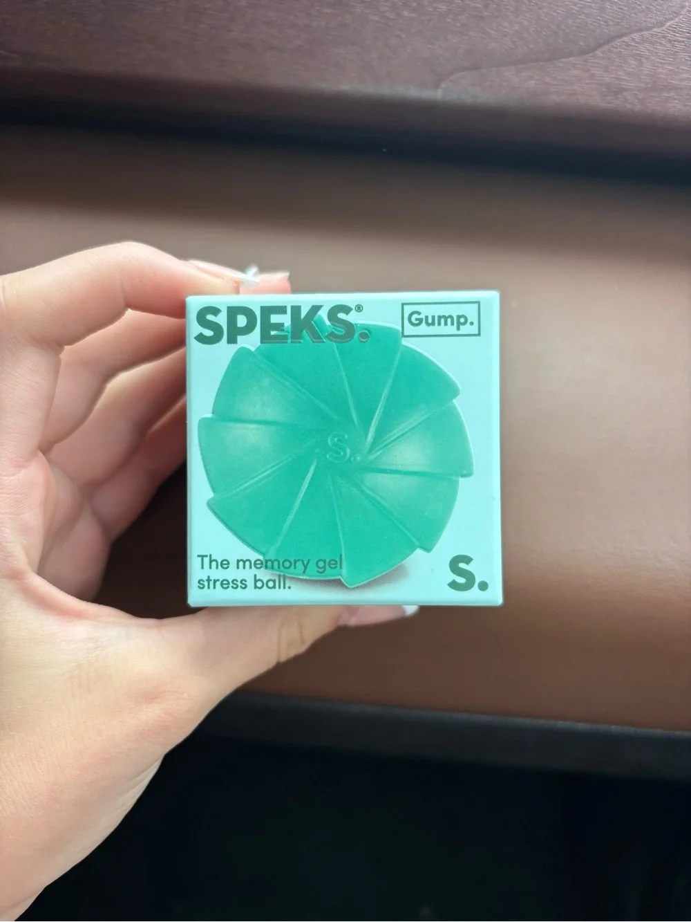 Gump Memory Gel Stress Ball - Green